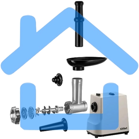 Мясорубка Kitfort КТ-2126 250 Вт серый/черный-5