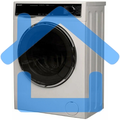 Стиральная машина Sharp ES612RW белый, загрузка фронтальная 6 кг, 1200 об/мин., класс: A+++-1