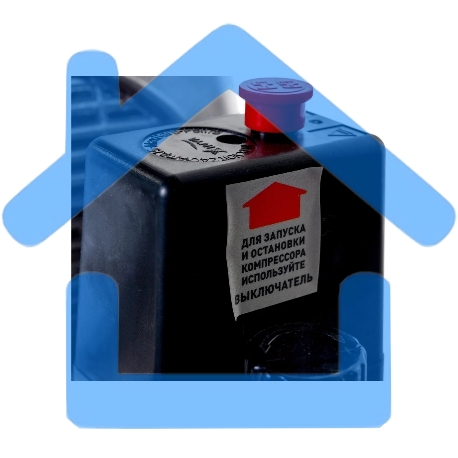 Компрессор поршневой Парма K-1500/50КМ масляный 198л/мин 50л 1500Вт серый/черный-9