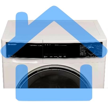 Стиральная машина Sharp ES612RW белый, загрузка фронтальная 6 кг, 1200 об/мин., класс: A+++-16