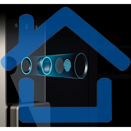 Сейф Deli ET596 600x380x360мм электронный/ключевой/биометрический трейзер-1