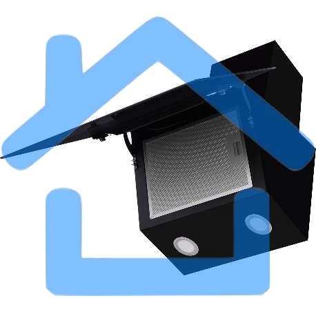 Вытяжка наклонная Weissgauff Tau 60 TC BL черный, 60 см, 1000 куб. м/ч, 49 дБ-5