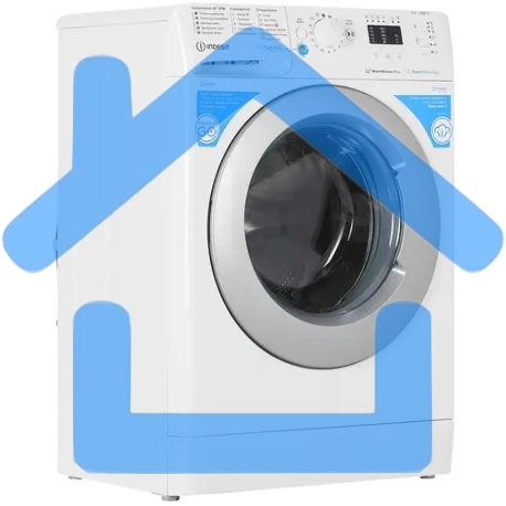 Стиральная машина Indesit BWSA 71052X WSV RU белый, загрузка фронтальная 7 кг, 1000 об/мин., класс: А-1