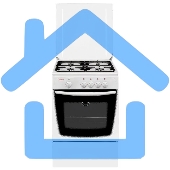 Плита газовая Gefest CG 60М C7 К73 белый, конфорок 4 шт, духовка 63 л, 60 см x 85 см x 60 см