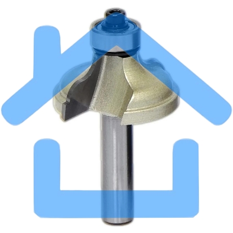 Фреза по дер. Elitech 1820.093800 d(посад.)=8мм (фрезеры) (упак.:1шт)