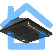 Вытяжка каминная Gorenje WHC63CLB черный/золотистый, 60 см, 650 куб. м/ч, 70 дБ