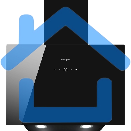 Вытяжка наклонная Weissgauff Tau 60 TC BL черный, 60 см, 1000 куб. м/ч, 49 дБ-6