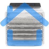 Сушка для фруктов и овощей Hyundai HYFD-8800 12под. 600Вт черный