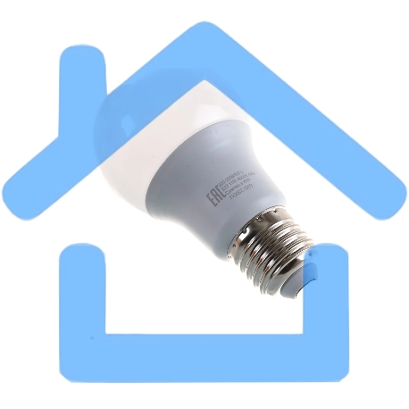 Лампа светодиодная EUROLUX LL-E-A60-11W-230-4K-E27 груша-3