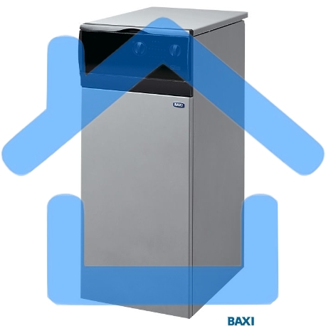 Котел газовый напольный BAXI SLIM 1.400iN 6E без дымового колпака (Не забыть выписать KHW71406881)