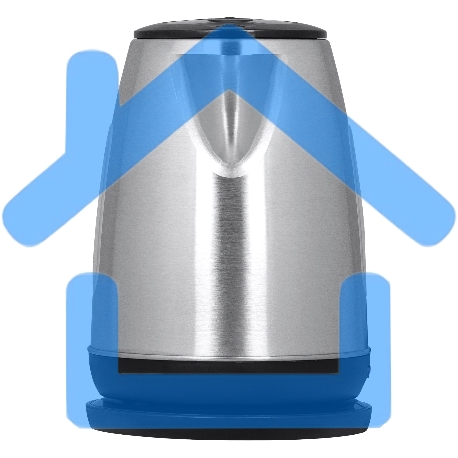 Чайник электрический BBK EK1761S нержавеющая сталь/черный-2