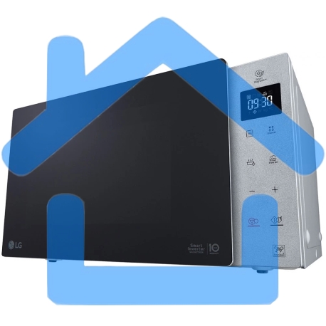 Микроволновая печь LG MW25R35GISL стальной /черный, 25 л, 1000 Вт, переключатели - сенсор-6