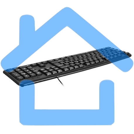 Клавиатура Oklick 90M проводная, USB, черный-4