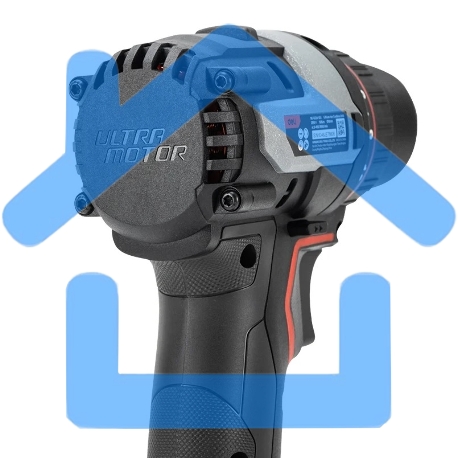 Дрель-шуруповерт Deli DE-DZ20-1D2, Аккумуляторная, 20В, 2 АКБ, Сумка-6