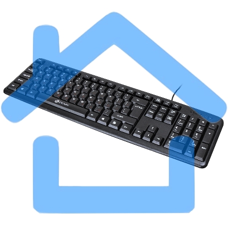 Клавиатура Oklick 90M проводная, USB, черный-5