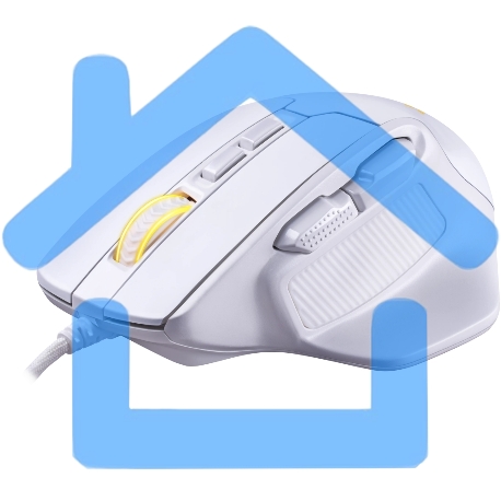 Мышь проводная REDRAGON Bullseye белый, 12400 dpi, USB, кнопки - 8-2