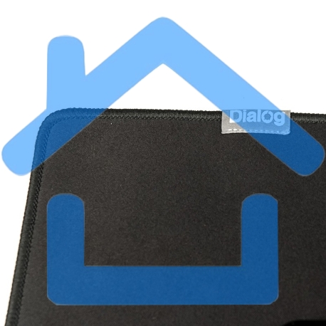 Игровая поверхность для клавиатуры и мыши Dialog PM-H50, черная, размер 700х300х3мм-8