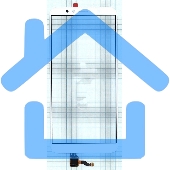 Сенсорное стекло (тачскрин) для Huawei Honor 7A Pro Y6 2018, белое