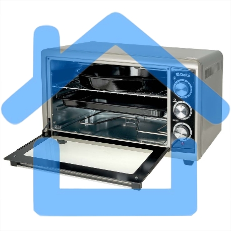 Мини-печь DELTA D-533 серая-5