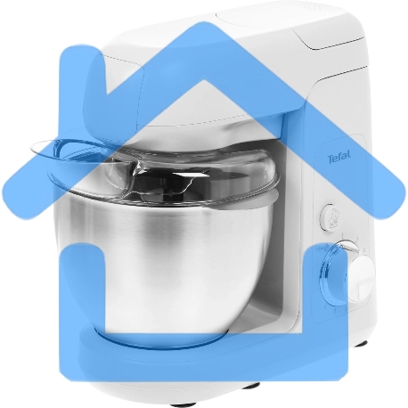 Кухонная машина Tefal Bake Partner QB520B38, серый/серебристый-4