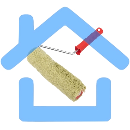 Валик Rexant 89-0002 полиакрил зеленый, ворс 18 мм, ширина ролика 240 мм, Ø 42 мм, бюгель 8 мм серия 