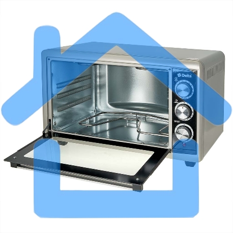 Мини-печь DELTA D-533 серая-6