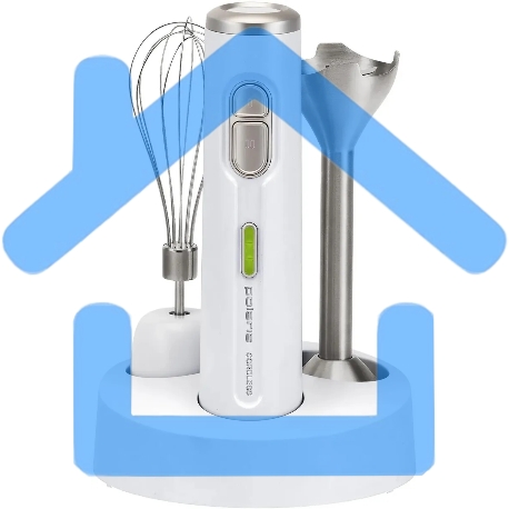 Блендер Polaris PHB 0746 CordLess, погружной, белый-7