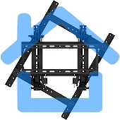 адаптер Wize Pro VW40M для настенных креплений VW46 и VW46G2 для видеостен с мозаичным размещением панелей