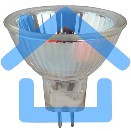 Лампа галогенная 35Вт 12В GU5.3 MR16 C0027355 ЭРА