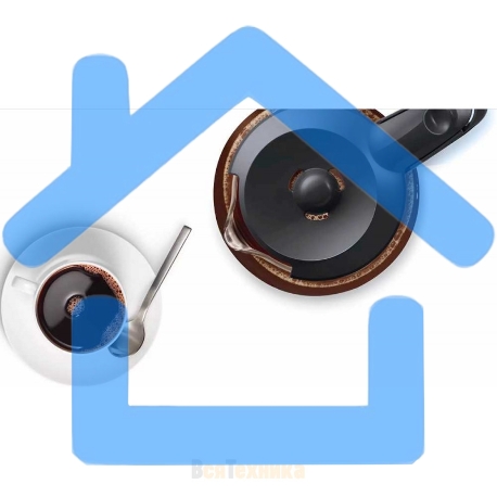 Кофеварка капельная Bosch TKA6A043 черная, исп. кофе - молотый, 1.25 л, 1200 Вт.-1