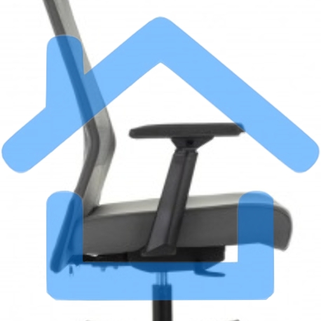 Кресло руководителя Бюрократ T-995 серый TW-04 Neo Grey, сетка/ткань, крестов. металл черный-2