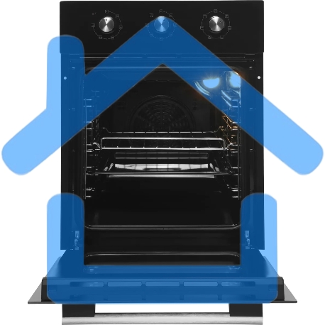 Духовой шкаф электрический Hyundai HEO 45311 BG черный-9