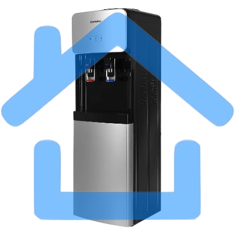 Кулер Starwind SW-1011EB напольный электронный черный/серебристый-7