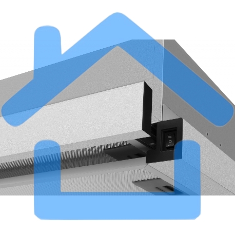 Вытяжка встраиваемая Weissgauff TEL 06 1M IX серебристая, 59.5 см, 600 куб. м/ч, 46 дБ-7