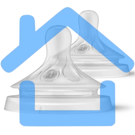 Соска для кормления Philips Avent NATURAL Response, 2 шт, силикон, Т4