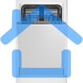 Встраиваемая посудомоечная машина Hotpoint HIS 1B69WS