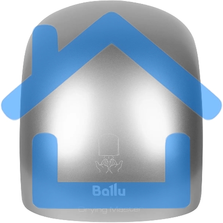 Сушилка для рук Ballu BAHD-2000DM 2000Вт хром-5