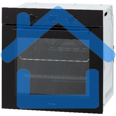 Духовой шкаф электрический Krona ELEMENT 60 BL/BL черный-9