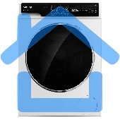 Стиральная машина с паром Korting KWM 42LS1267 белая, загрузка фронтальная 6кг, 1200 об/мин., класс: A+++