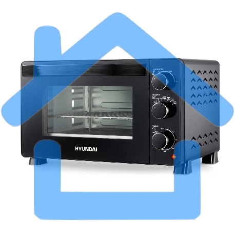 Мини-печь Hyundai MIO-HY080 23л. 150Вт черный-4