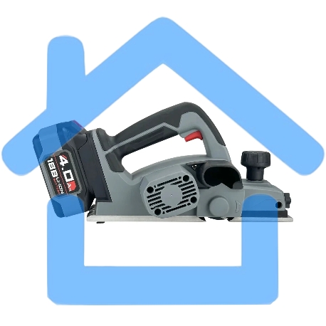 Аккумуляторный бесщеточный рубанок ProfiPower MDKP-18V (Li-ion-1шт, 4.0А·ч, З/У, в коробке)-12