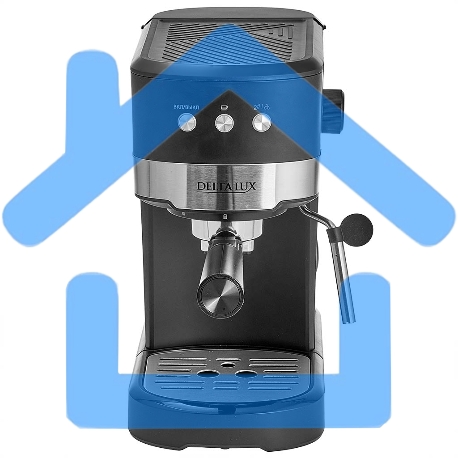 Кофеварка DELTA LUX DE-2005 черный-1