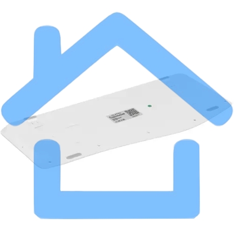 Комплект клавиатура+мышь Qumo Space K57/M75 (цвет белый), беспроводной 2.4G, 104 клавиши, клавиатура + мышь, 3 кнопки, 1200 dpi-3