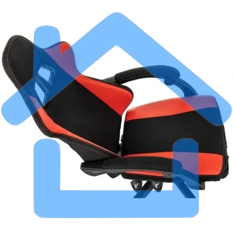 Кресло игровое Zombie Weaver черный/красный-15