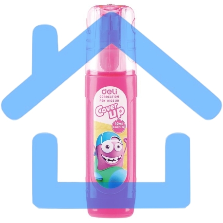 Ручка корректор Deli Cover UP EH10200 шариковый белый 12мл-2
