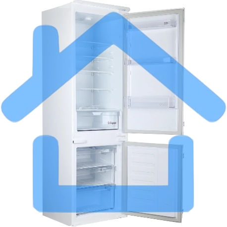 Встраиваемый холодильник Beko BCSA2750 двухкамерный белый-4