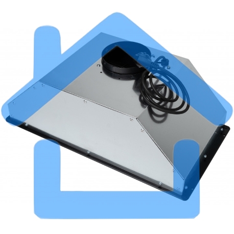 Вытяжка встраиваемая Schaub Lorenz SLD ES5210 управление кнопочное, черный-6