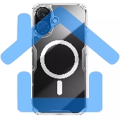 Чехол Nature TPU Pro Magnetic Case, белый, (AP iP16 Plus)