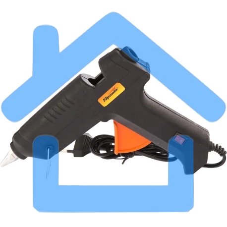 Клеевой пистолет с выкл. 11 мм, в кейсе, 80 Вт, 10 г/мин// Sparta