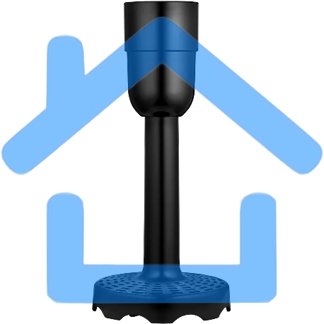 Блендер погружной Rondell RDE-1307 1200Вт черный/серебристый-2